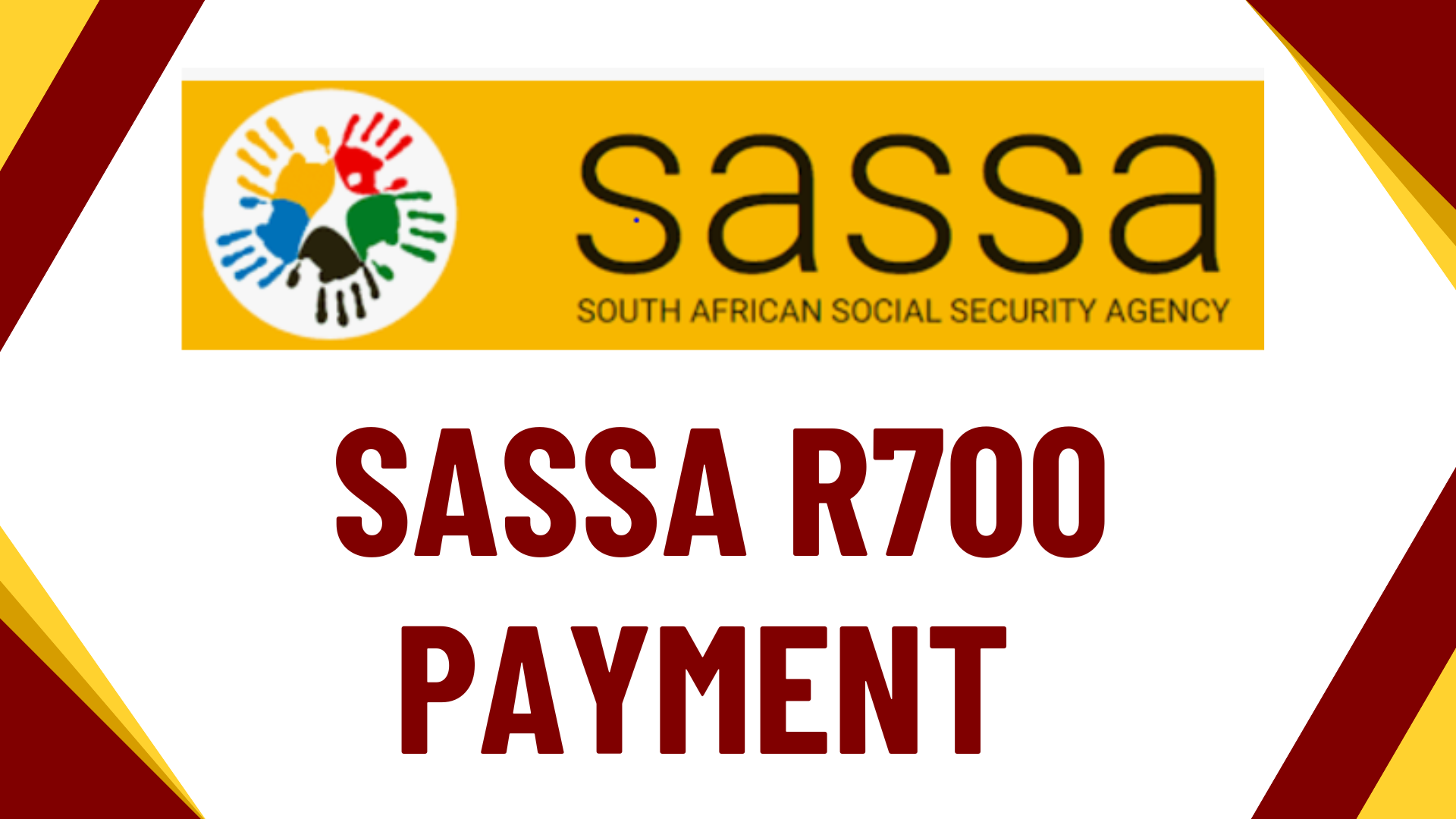 SASSA R700 Payment